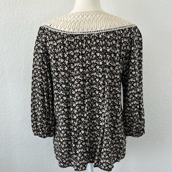 Luxe Apothetique Floral Boho Blouse - Picture 4 of 7